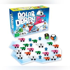Polar Derby, a board game by Gamewright